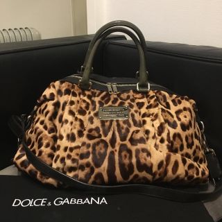 ドルチェアンドガッバーナ(DOLCE&GABBANA)の《値下げ》DOLCE&GABBANAのハラコレザーの2wayバッグ(トートバッグ)