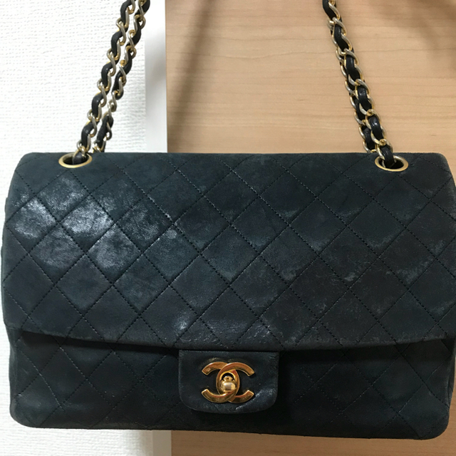 【タイムセール】CHANEL ポーチ付ヴィンテージマトラッセ 正規品