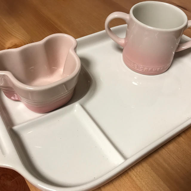 LE CREUSET(ルクルーゼ)の未使用♡離乳食、幼児用に👶 キッズ/ベビー/マタニティの授乳/お食事用品(離乳食調理器具)の商品写真