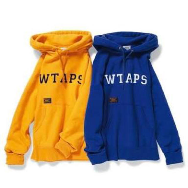 W)taps(ダブルタップス)の正規品 美品 WTAPS 14ss design hoodie イエロー メンズのトップス(パーカー)の商品写真