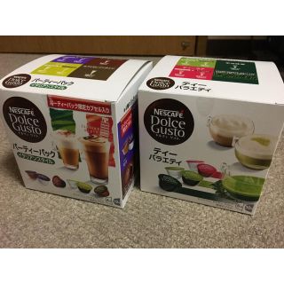 ネスレ(Nestle)のネスカフェドルチェグスト パーティパック イタリアンスタイル ティーバラエティ(コーヒー)