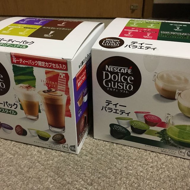 ネスカフェドルチェグスト パーティパック イタリアンスタイル ティーバラエティ 食品/飲料/酒の飲料(その他)の商品写真