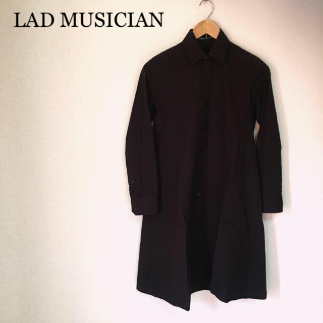 LAD MUSICIAN(ラッドミュージシャン)のLAD MUSICIAN シャツワンピース レディースのワンピース(ひざ丈ワンピース)の商品写真