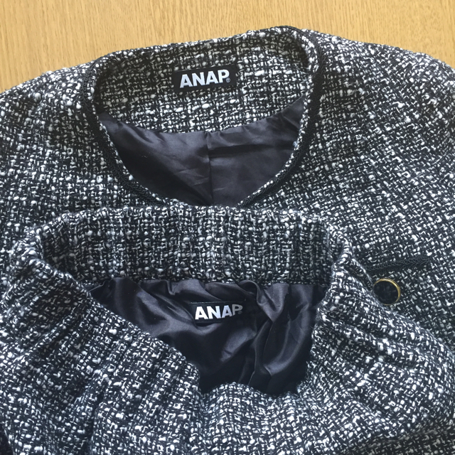 ANAP(アナップ)の卒業式&入学式ママカジュアルスーツ３点セット 最終値下げ‼︎３月３日まで‼︎ レディースのフォーマル/ドレス(スーツ)の商品写真