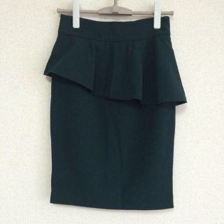 ザラ(ZARA)のアシメフレア☆タイトスカート(ひざ丈スカート)