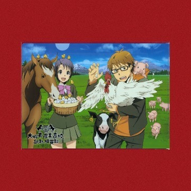 銀の匙 Silver Spoon A4クリアファイル エンタメ/ホビーのアニメグッズ(クリアファイル)の商品写真