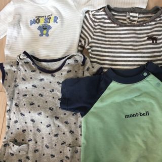 モンベル(mont bell)の1歳男の子ロンパース(ロンパース)