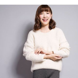 ダブルスタンダードクロージング(DOUBLE STANDARD CLOTHING)の新品。タグ付き‼️24000位 ダブルスタンダードクロージング アルパカ入ニット(ニット/セーター)