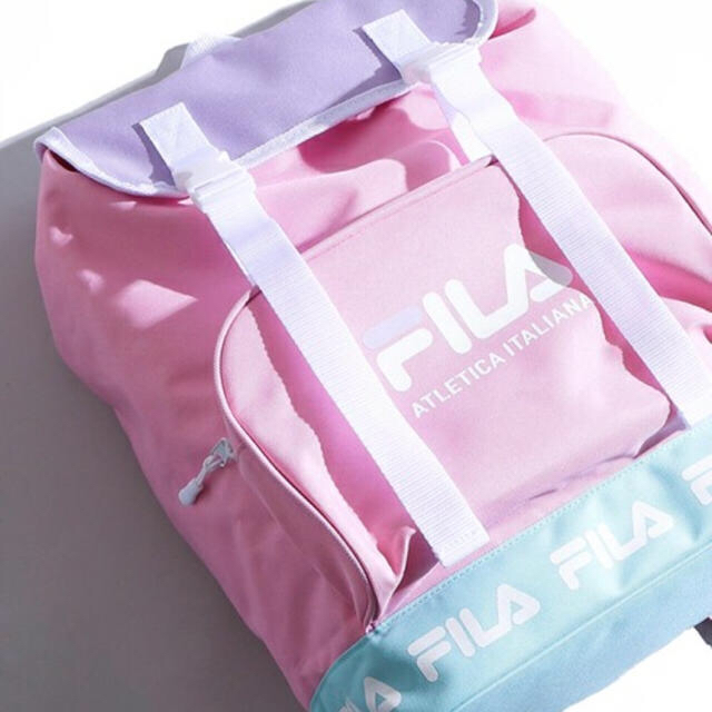 FILA(フィラ)のFILA別注フラップリュック レディースのバッグ(リュック/バックパック)の商品写真
