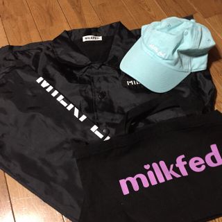 ミルクフェド(MILKFED.)のmiikfed. 3点セット 値下げしました！(ナイロンジャケット)