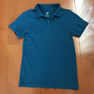 エイチアンドエム(H&M)のH&M 半袖 ポロシャツ風 Tシャツ 男の子 120〜130(Tシャツ/カットソー)