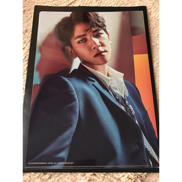 EXO(エクソ)のEXO クリアファイル ベッキョン エンタメ/ホビーのCD(K-POP/アジア)の商品写真