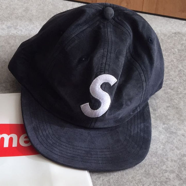 supreme Sロゴ 16AW スエードキャップメンズ