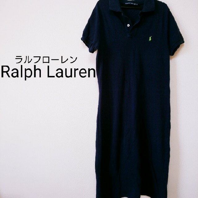 Ralph Lauren(ラルフローレン)の【商品説明欄必読】 Ralph Lauren ラルフローレン ポロシャツ ワンピ レディースのワンピース(ロングワンピース/マキシワンピース)の商品写真