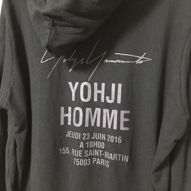 Yohji Yamamoto(ヨウジヤマモト)のyohji yamamoto パーカー スタッフ 専用 メンズのトップス(パーカー)の商品写真