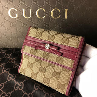 グッチ(Gucci)の✨aki様専用ページ✨GUCCI グッチ GG柄 Wホック 折り財布 (財布)