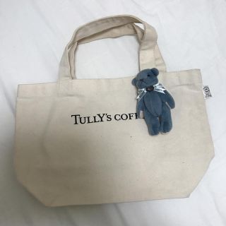 タリーズコーヒー(TULLY'S COFFEE)のTULLY'S COFFEE ベアー付きバッグ(トートバッグ)