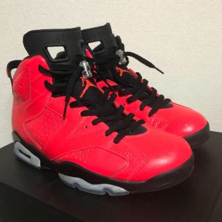 ナイキ(NIKE)のryu様15日迄専用nike airjordan6 インフラレッド23 27cm(スニーカー)