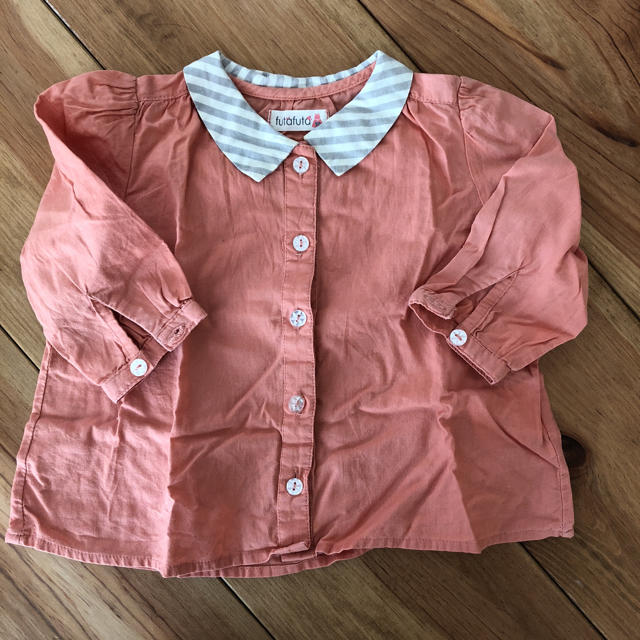 90サイズ♡シャツ キッズ/ベビー/マタニティのキッズ服女の子用(90cm~)(Tシャツ/カットソー)の商品写真