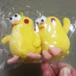 ポインコ(ポインコ)のNTTドコモ ポインコ ストラップ 2ヶセット(ノベルティグッズ)