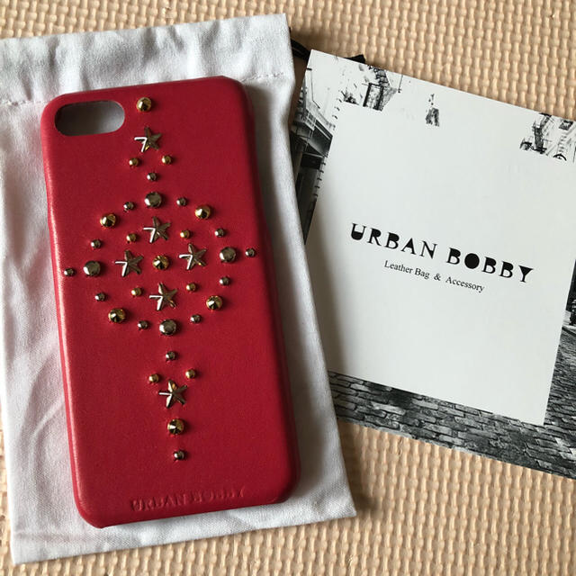 URBANBOBBY(アーバンボビー)の最URBAN BOBBY studs iPhone case iPhone7.8 スマホ/家電/カメラのスマホアクセサリー(iPhoneケース)の商品写真