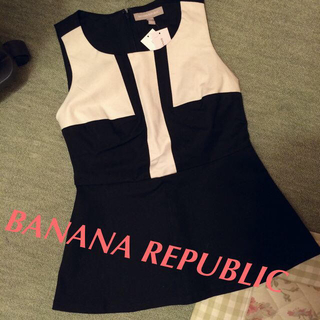 バナナリパブリック(Banana Republic)のバナナリパブリック トップス(Tシャツ(半袖/袖なし))