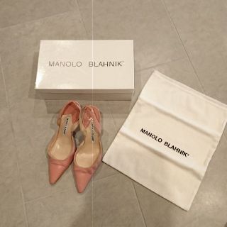 マノロブラニク(MANOLO BLAHNIK)のsale！マノロブラニク 定番人気モデル！キャロリン  (ハイヒール/パンプス)