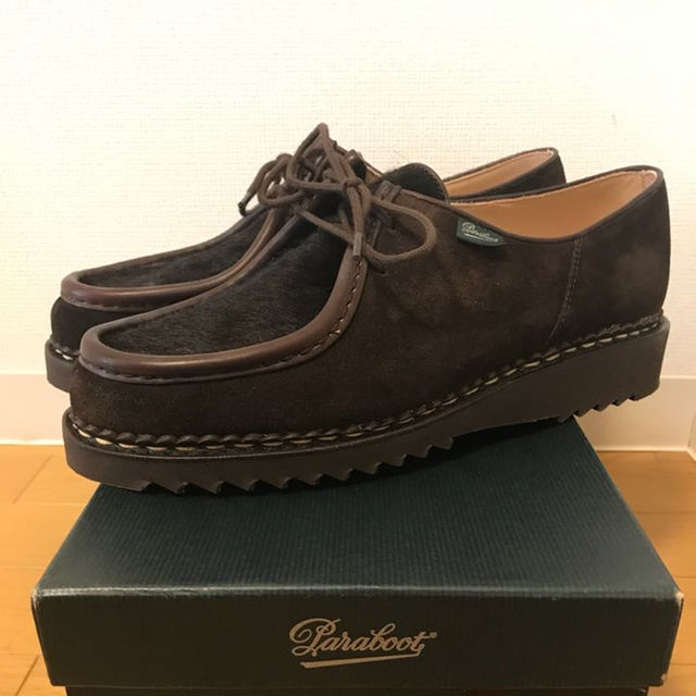 Paraboot(パラブーツ)の新品 未使用 パラブーツ ミカエル ポニー サイズ42 ストラスブルゴ メンズの靴/シューズ(ドレス/ビジネス)の商品写真