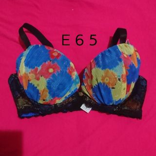 Ｅ６５可愛いお花柄ブラ単品(ブラ)