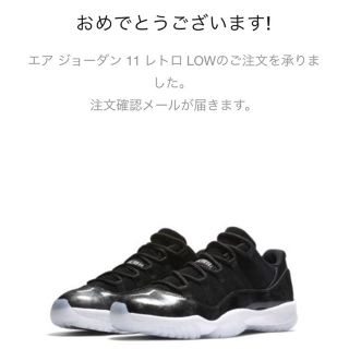 ナイキ(NIKE)のAIR JORDAN11 RETRO LOW US11 JP29cm ジョーダン(スニーカー)