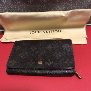 ルイヴィトン(LOUIS VUITTON)のLOUIS VUITTON(ﾙｲ･ｳﾞｨﾄﾝ) 2つ折小銭入れ付き財布(財布)