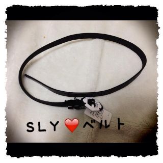 スライ(SLY)のSLY❤ベルト(ベルト)