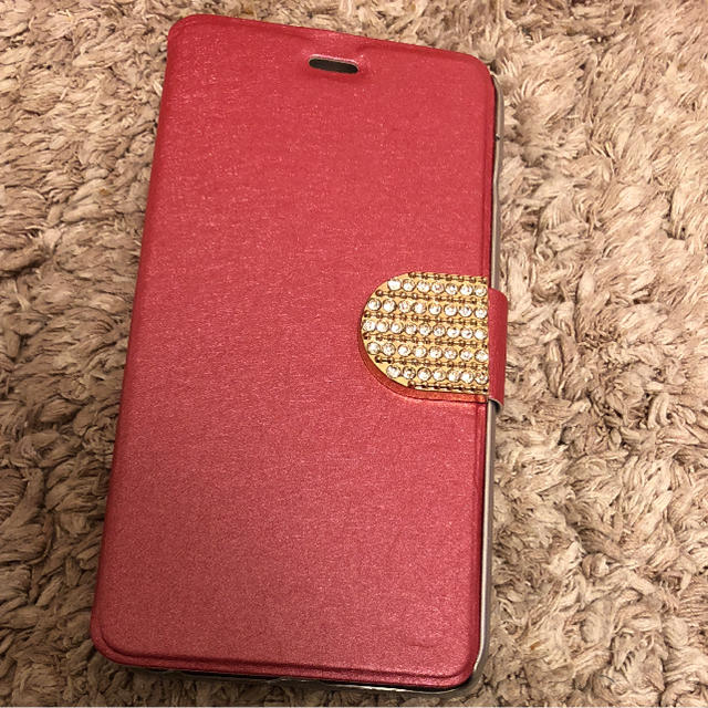 Iphone 6プラス 手帳型 スマホケース 携帯カバー ピンク シルバーの通販 By Happyloverylife Shop ラクマ
