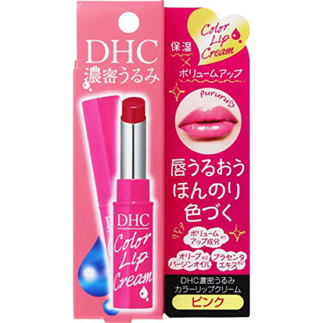 DHC(ディーエイチシー)のDHC リップ ピンク 濃密うるみ カラーリップクリーム コスメ/美容のスキンケア/基礎化粧品(リップケア/リップクリーム)の商品写真