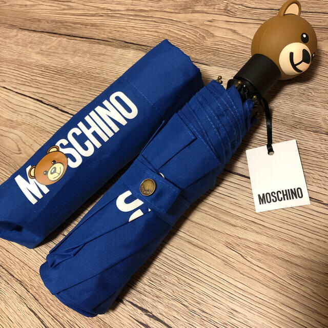 MOSCHINO - モスキーノ折りたたみ傘の通販 by MY☆｜モスキーノならラクマ