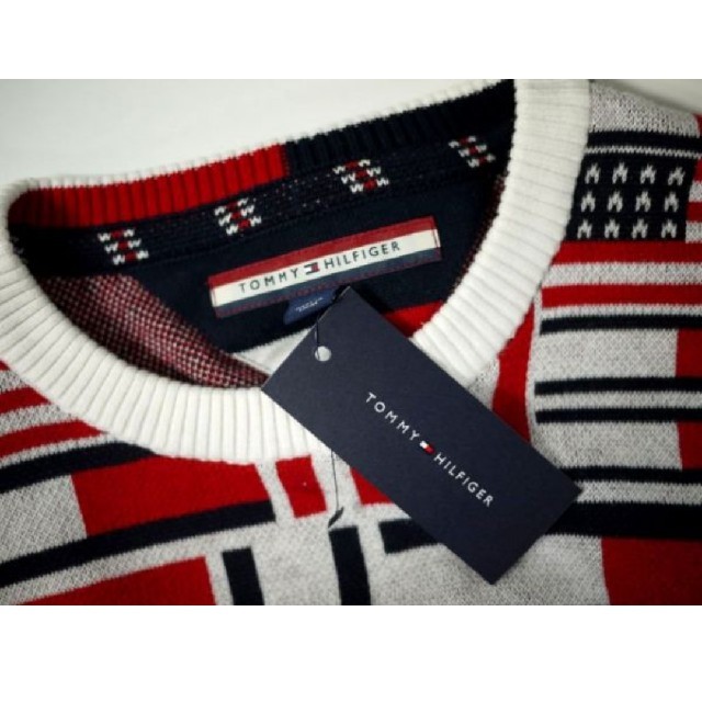 TOMMY HILFIGER(トミーヒルフィガー)の新品トミーヒルフィガー TOMMY HILFIGER ニット セーター メンズのトップス(ニット/セーター)の商品写真