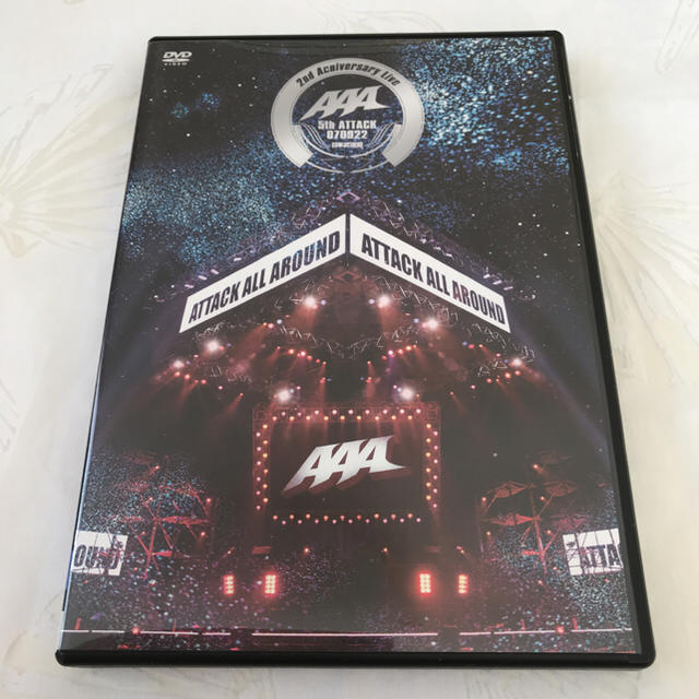 AAA(トリプルエー)のAAA DVD 5th ATTACK 2nd anniversary live エンタメ/ホビーのDVD/ブルーレイ(ミュージック)の商品写真