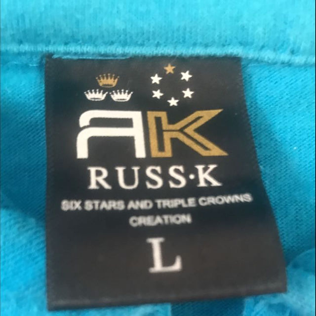 RUSS・K(ラスケー)のRussk ポロシャツ Lサイズ メンズのトップス(ポロシャツ)の商品写真