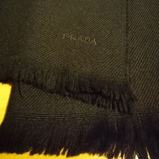 プラダ(PRADA)のPRADAプラダ ウールツイルスカーフ(その他)