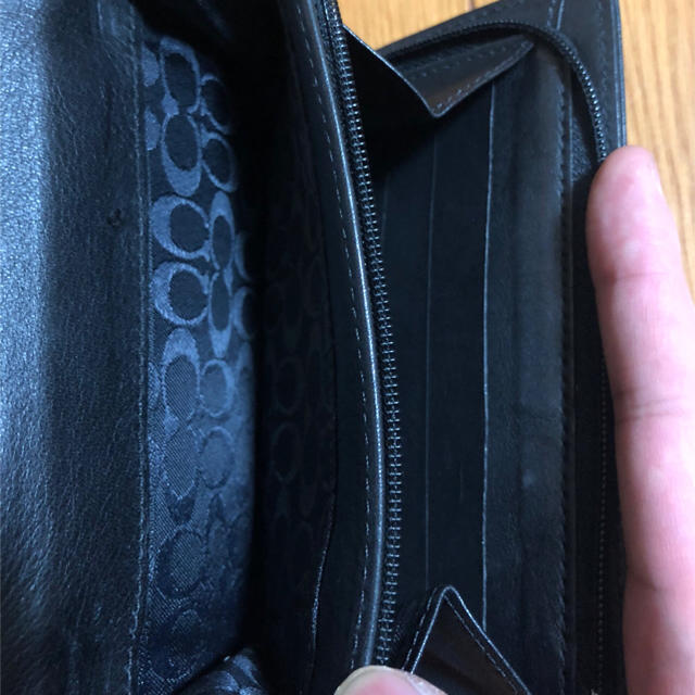 COACH(コーチ)のCOACH 財布 黒 メンズのファッション小物(折り財布)の商品写真