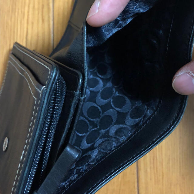 COACH(コーチ)のCOACH 財布 黒 メンズのファッション小物(折り財布)の商品写真