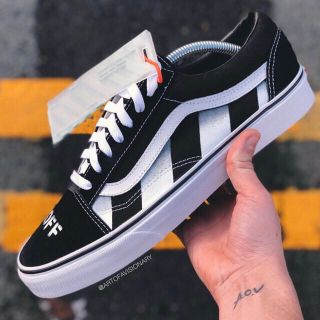 VANS old skool off white カスタム(スニーカー)