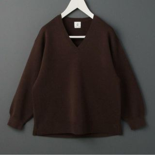 ビューティアンドユースユナイテッドアローズ(BEAUTY&YOUTH UNITED ARROWS)の値下げ ⇩6(ROKU) / MILANO RIB V NECK ニット(カットソー(長袖/七分))