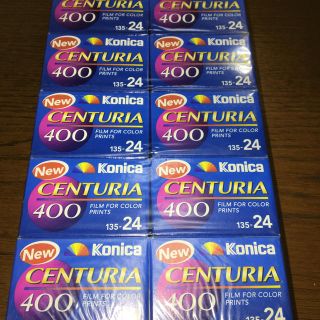 コニカミノルタ(KONICA MINOLTA)のコニカ センチュリア カメラ フィルム 期限切れ 10本セット 24枚撮り(フィルムカメラ)