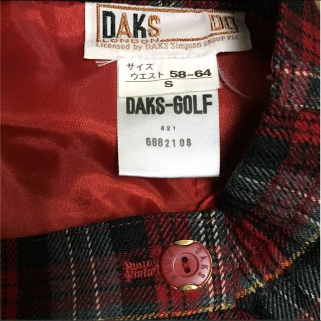 ほぼ未使用♡美品♡DAKS-GOLF(ダックスゴルフ)キュロットスカート S