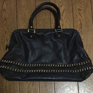 トリーバーチ(Tory Burch)の訳あり中古品♡TORRY BURCH(トリーバーチ)ボストンバッグ ブラック(ボストンバッグ)