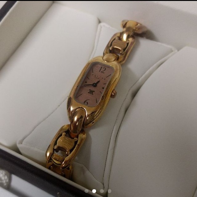 celine(セリーヌ)のセリーヌ　ピンクゴールド　腕時計 レディースのファッション小物(腕時計)の商品写真