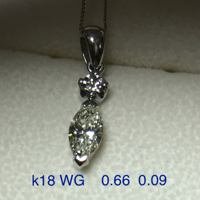 k18 WG ダイヤモンドペタントトップ