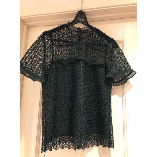 ザラ(ZARA)のるいるい様専用♡ZARA♡レーストップス(カットソー(半袖/袖なし))