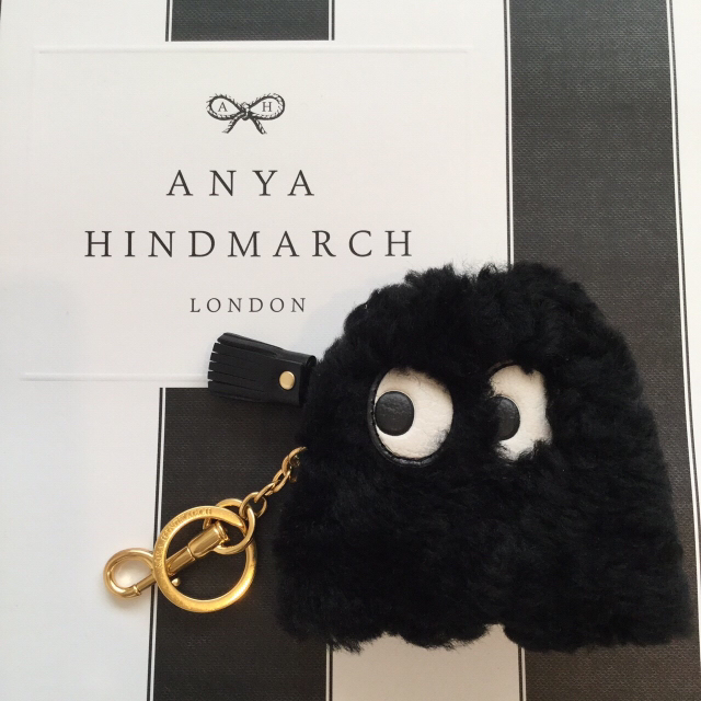 ANYA HINDMARCH - 【新品】Anya Hindmarch ゴースト コインケース パックマン 黒の通販 by mashe【休止中